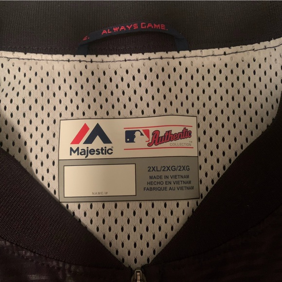 Majestic Navy Blue Yankees Lightweight Pullover - Picture 2 of 6